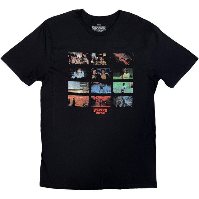 Stranger Things | Hawkins Power and Light T-Shirt - (Black) - Apparel