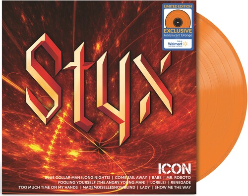 Styx | Icon (Limited Edition, Translucent Orange Vinyl) - Vinyl