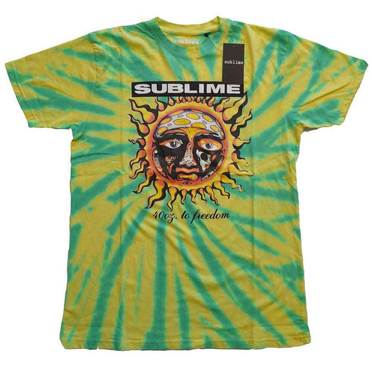 Sublime | 40oz To Freedom - T-Shirt Green