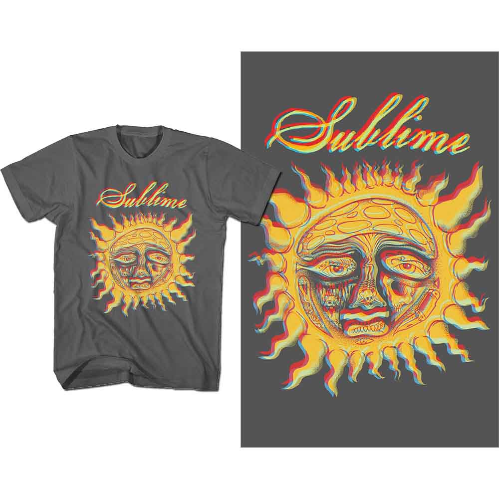 Sublime | Yellow Sun - T-Shirt Grey