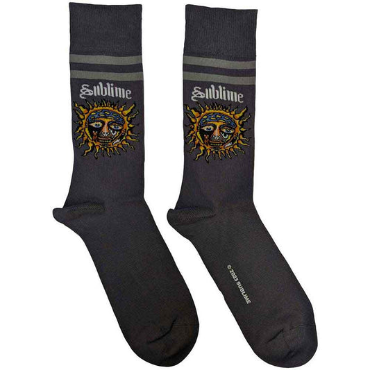 Sublime | Yellow Sun - Socks Grey