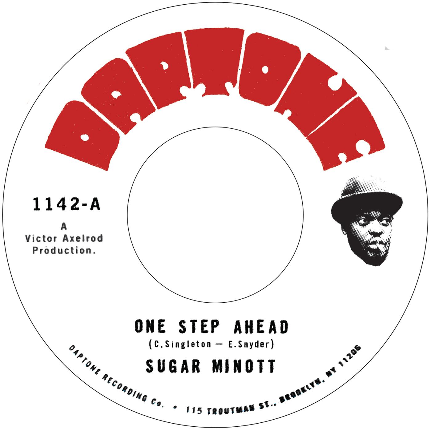 Sugar Minott | One Step Ahead b/w Instrumental - Vinyl
