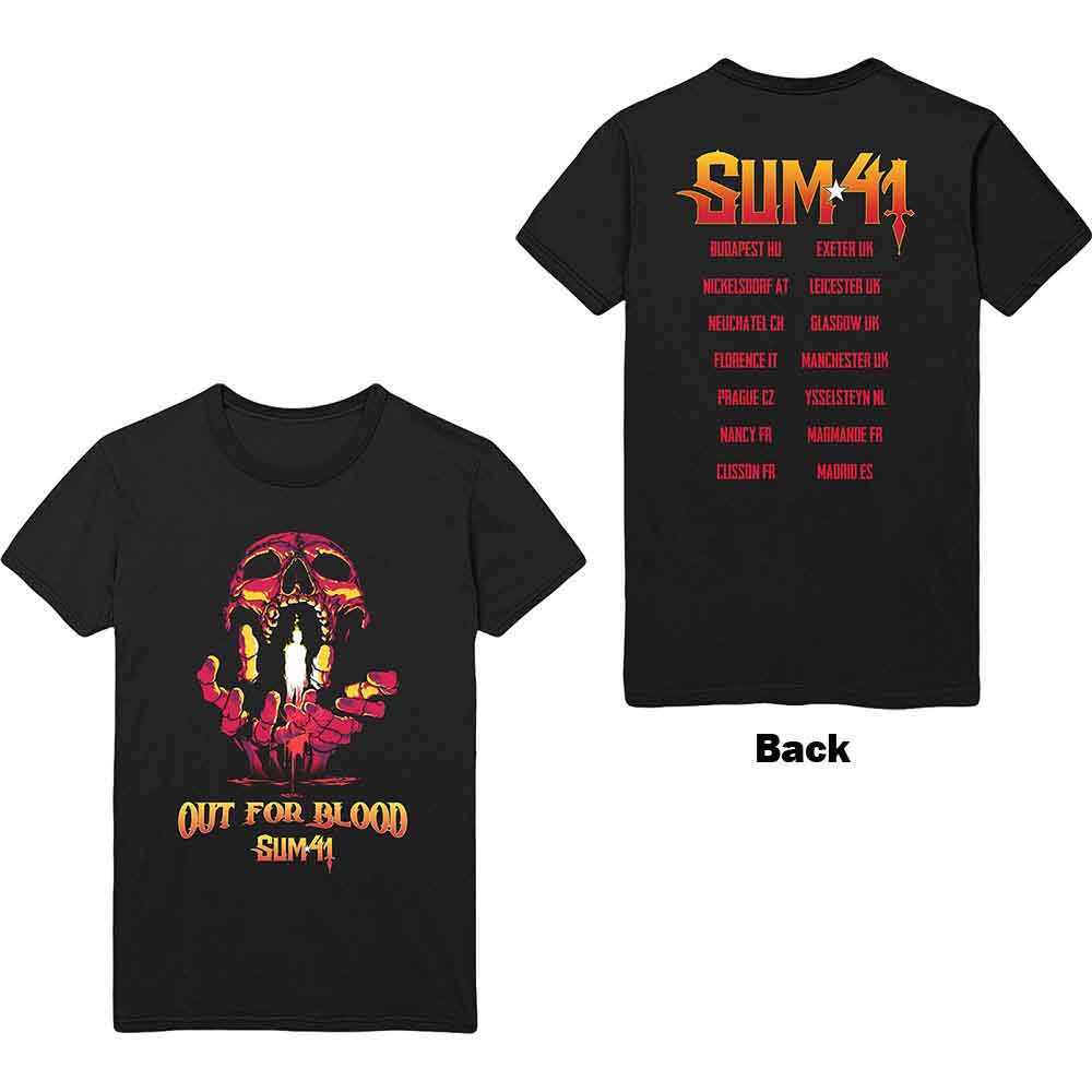 Sum 41 | Out For Blood - T-Shirt Black