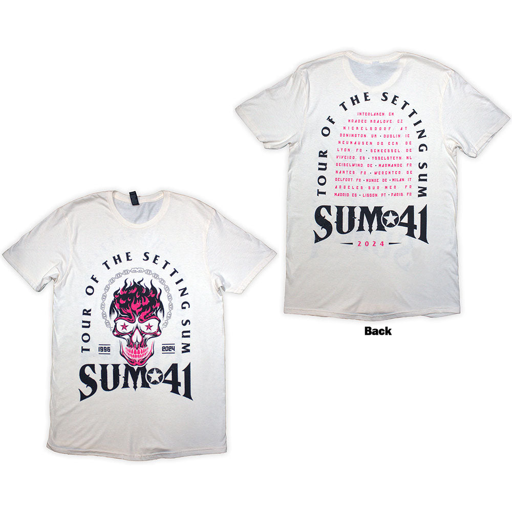 Sum 41 | Tour '24 Pink Skull - Neutral