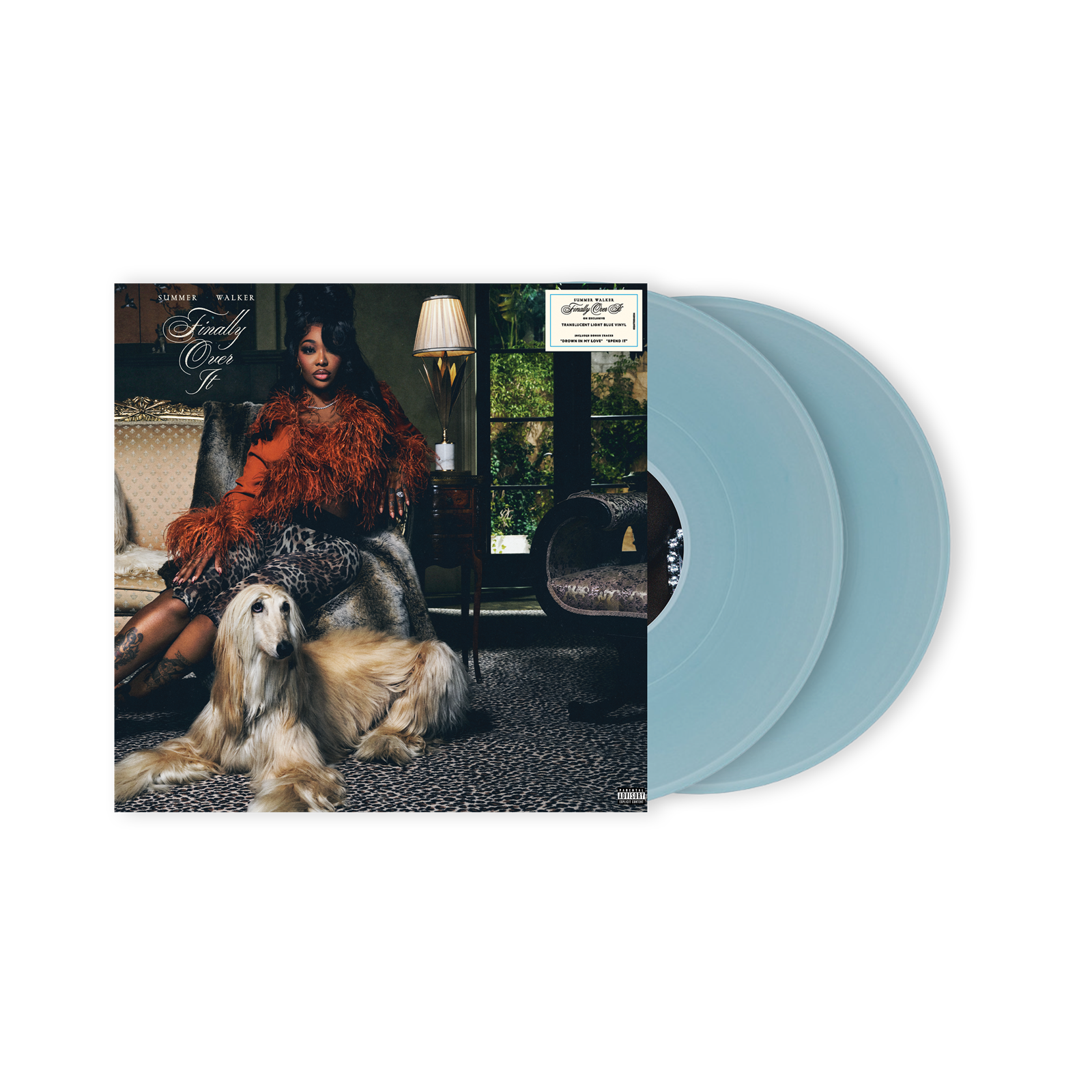 Summer Walker | Finally Over It [Explicit Content] (Translucent Light Blue Colored Vinyl) (2 Lp's) - Vinyl