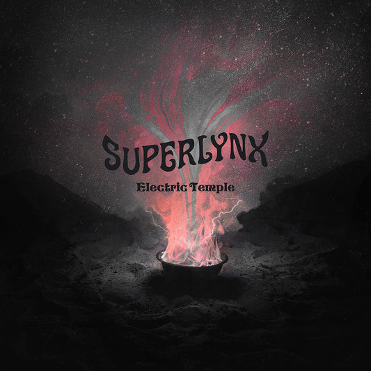 Superlynx | Electric Temple (BLACK WITH WHITE SPLATTER VINYL) - Vinyl