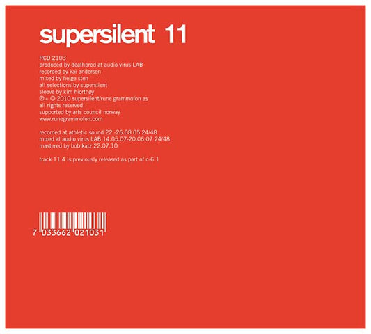 SUPERSILENT | 11 - CD
