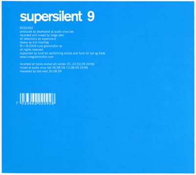 SUPERSILENT | 9 - CD