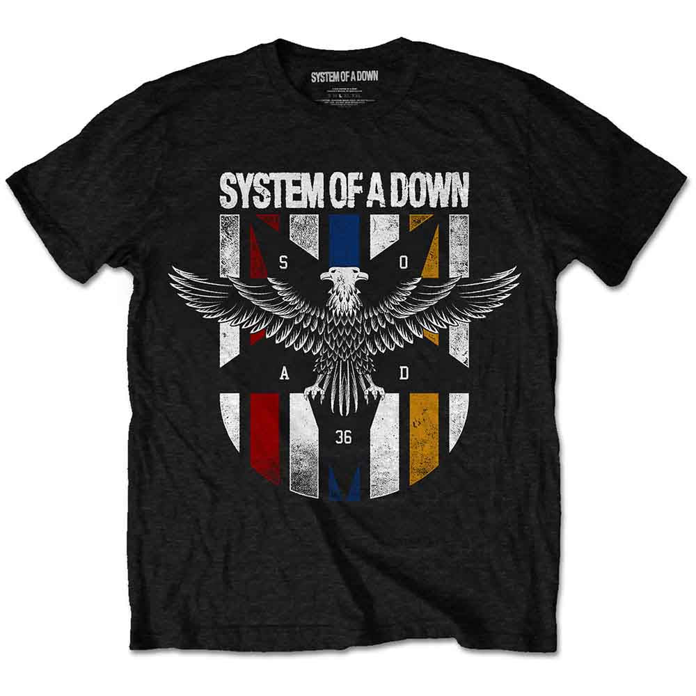 System Of A Down | Eagle Colours - T-Shirt Black