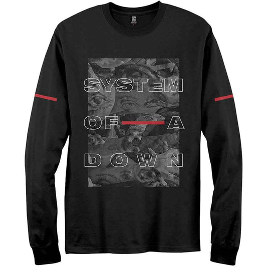 System Of A Down | Eye Collage - T-Shirt Black