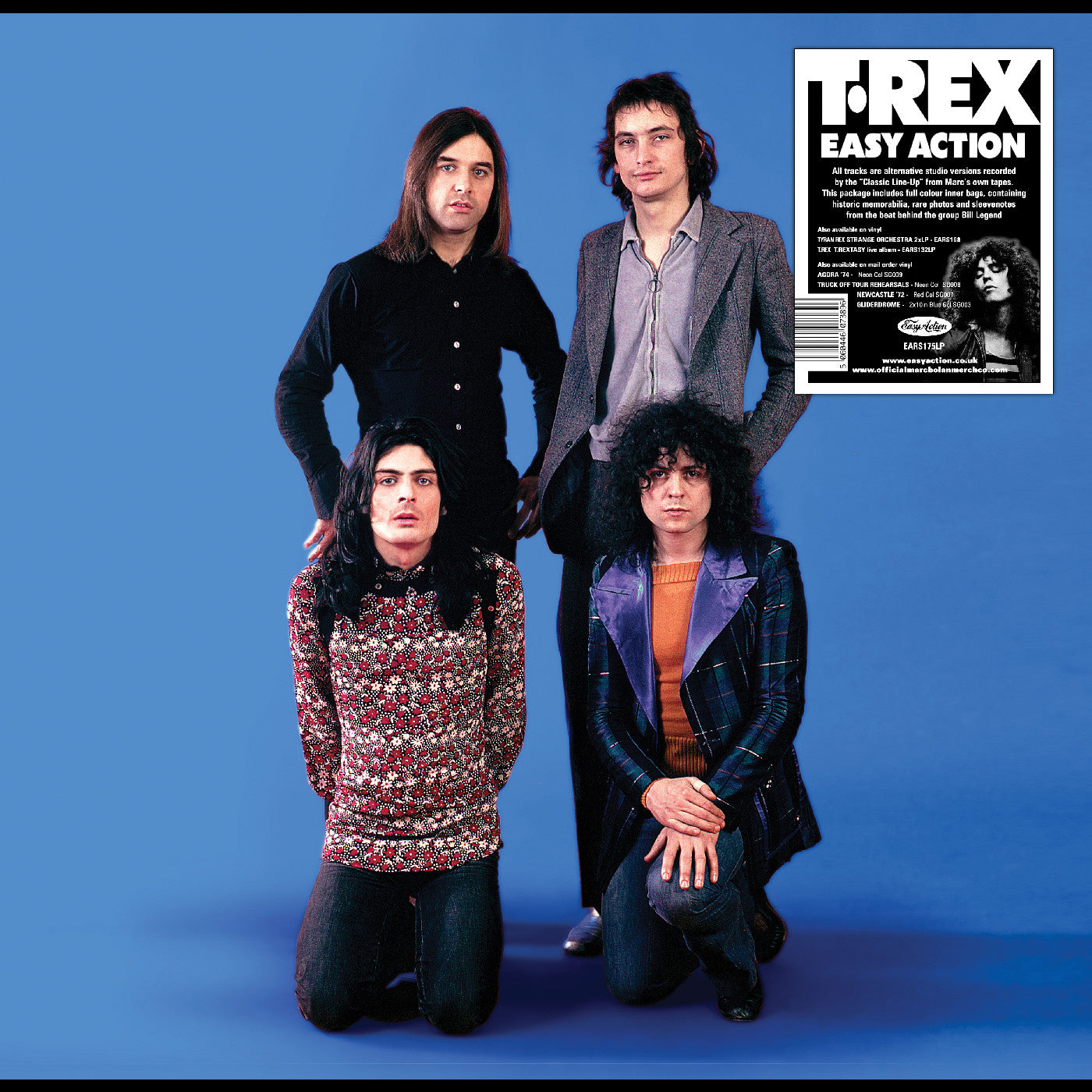 T. Rex | Easy Action (Blue + Orange Vinyl) - Vinyl