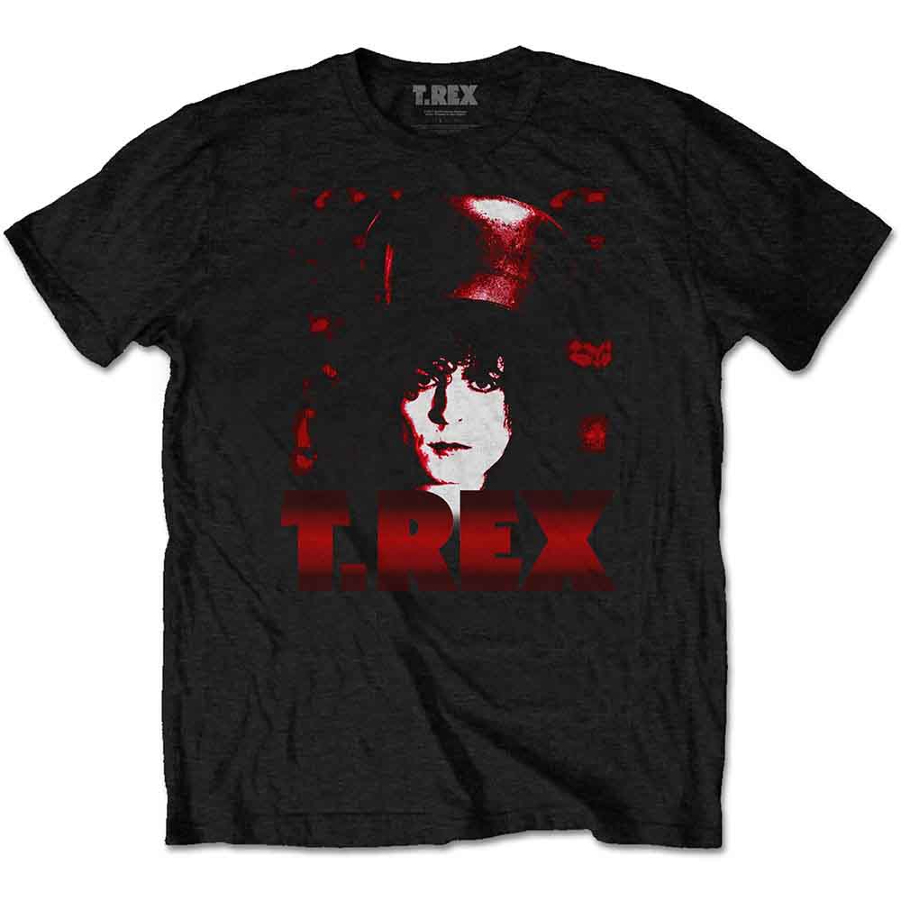 T-rex | Marc Top Hat - T-Shirt Black
