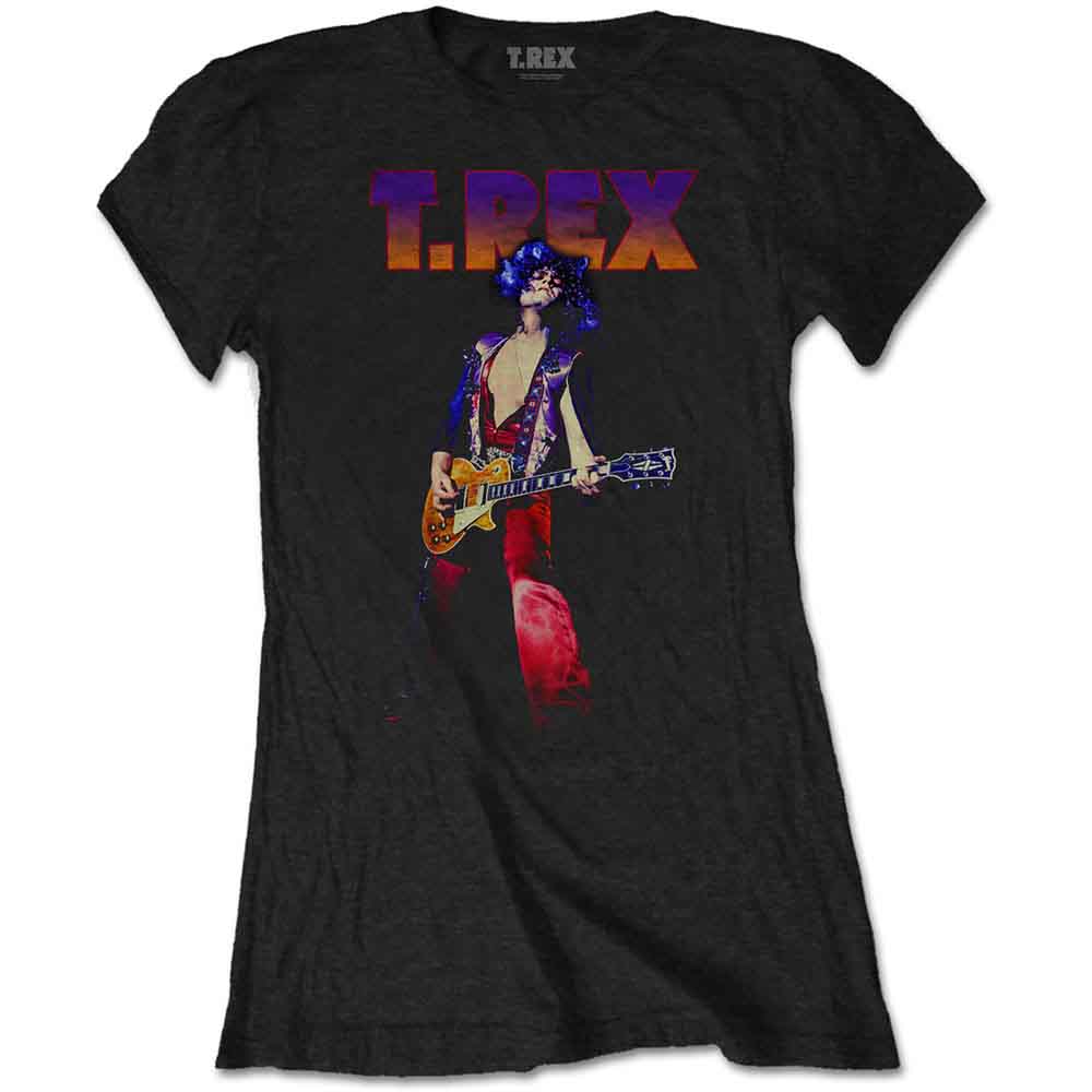 T-rex | Rockin' - T-Shirt Black