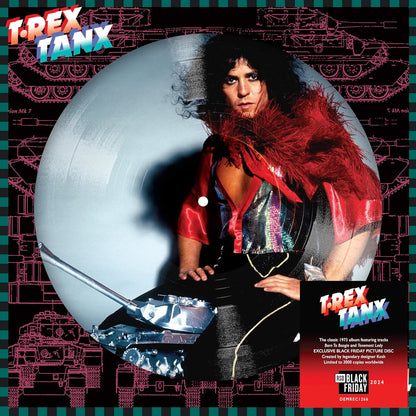 T. Rex | Tanx (Limited Edition, Picture Disc Vinyl) (Black Friday 2024) - Vinyl