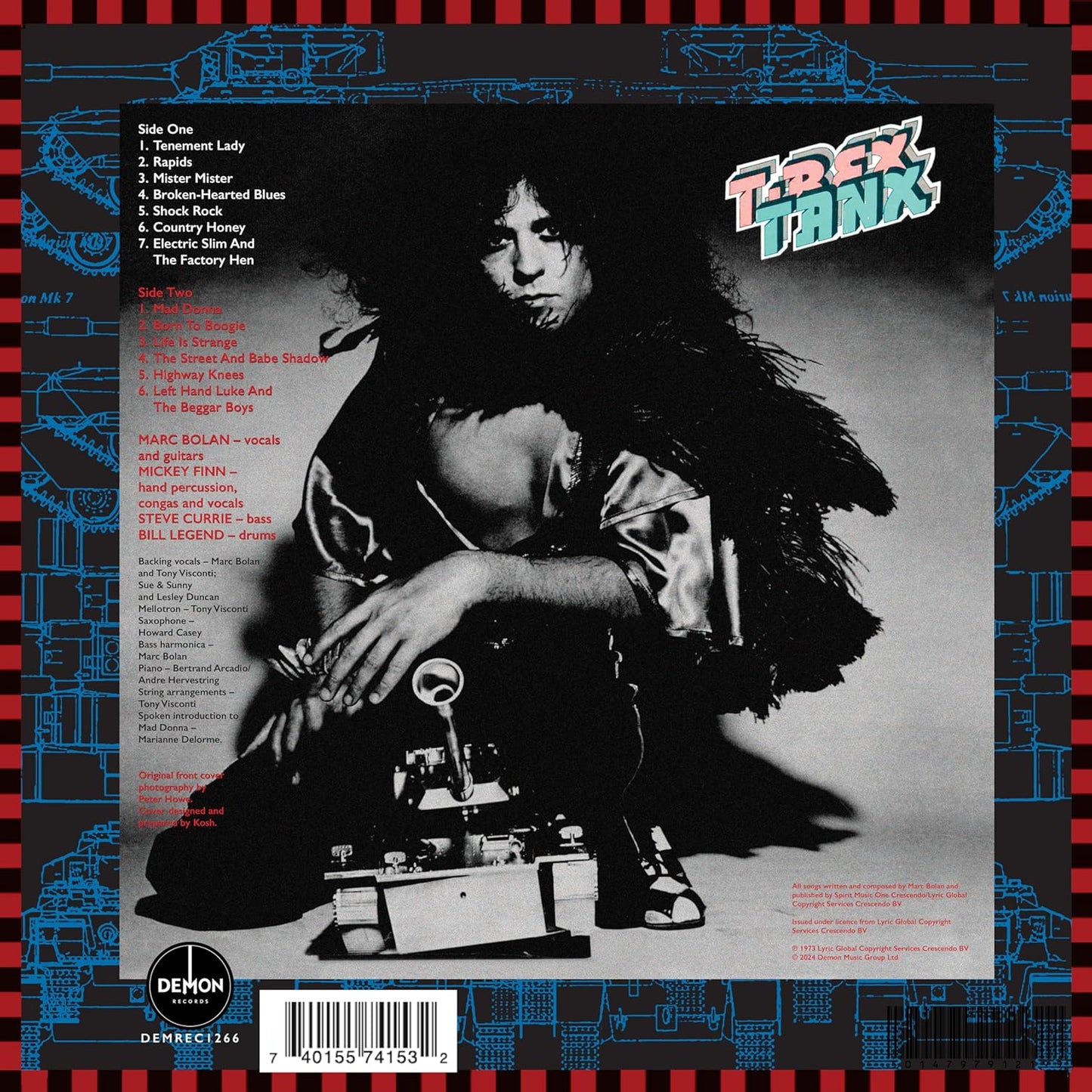 T. Rex | Tanx (Limited Edition, Picture Disc Vinyl) (Black Friday 2024) - Vinyl