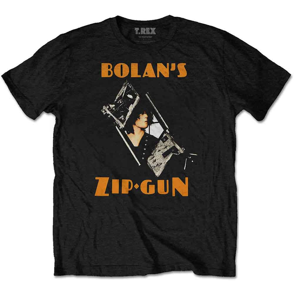 T-rex | Zip Gun - T-Shirt Black