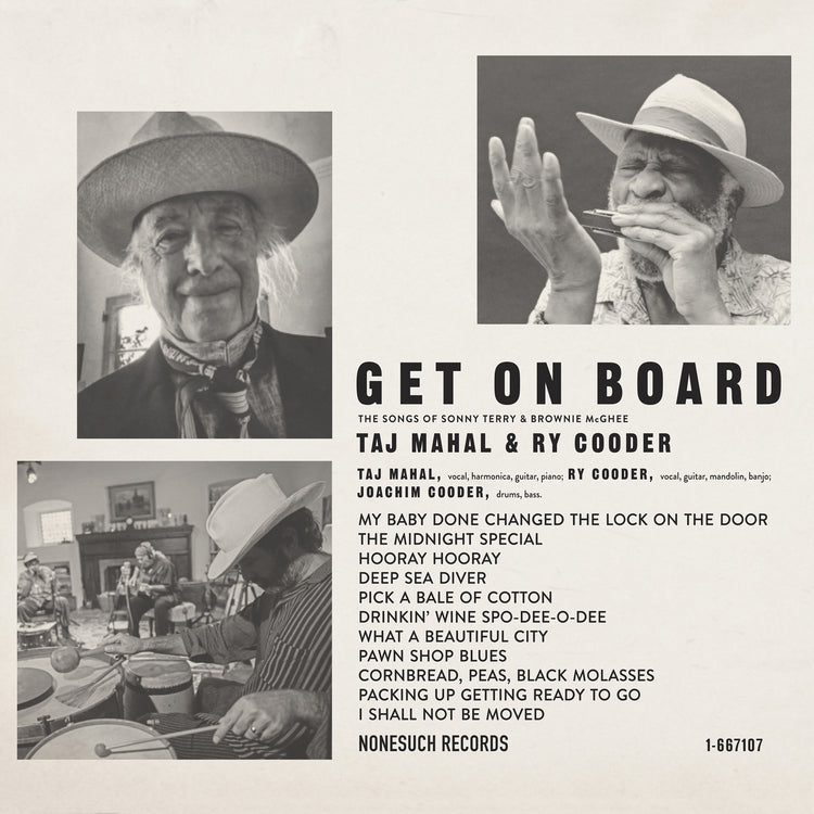 Taj Mahal & Ry Cooder | Get On Board - Vinyl