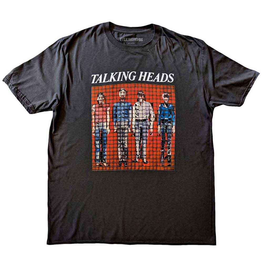 Talking Heads | Pixel Portrait - T-Shirt Grey