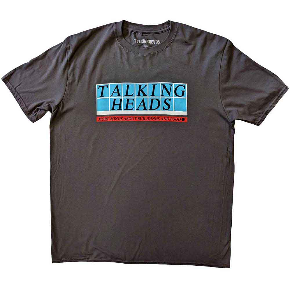 Talking Heads | Tiled Logo - T-Shirt Grey