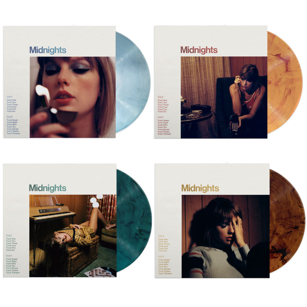 Taylor Swift | Taylor Swift | Midnights (Bundle) | Collect All 4 / Completed Clock - Vinyl