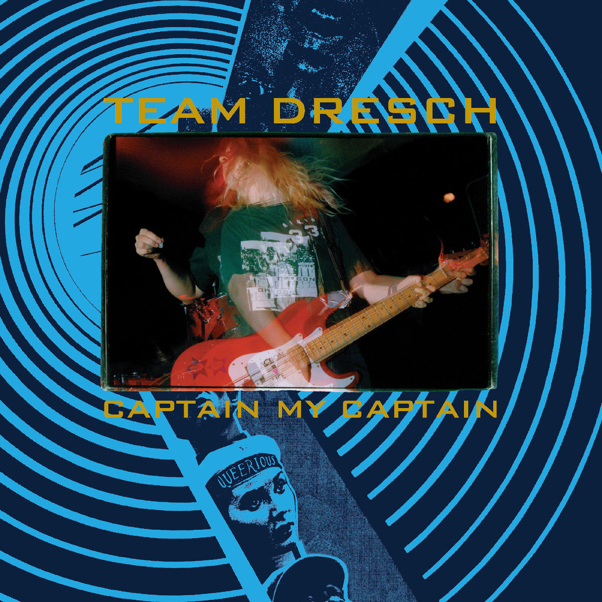 Team Dresch | Captain My Captain [Bass Guitar Red Vinyl] - Vinyl
