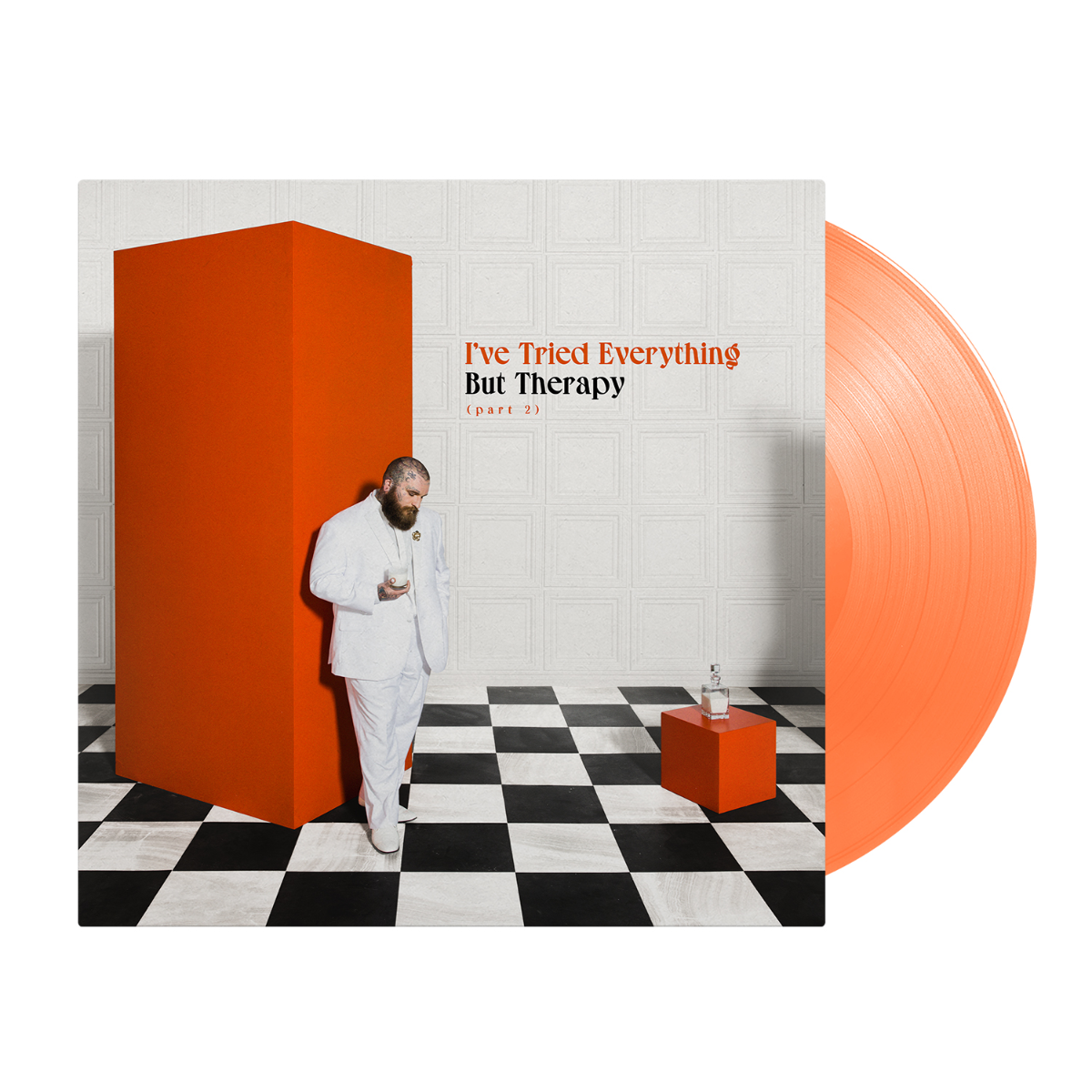Teddy Swims | I've Tried Everything But Therapy (Part 2) (Solid Tangerine Colored Vinyl) - Vinyl