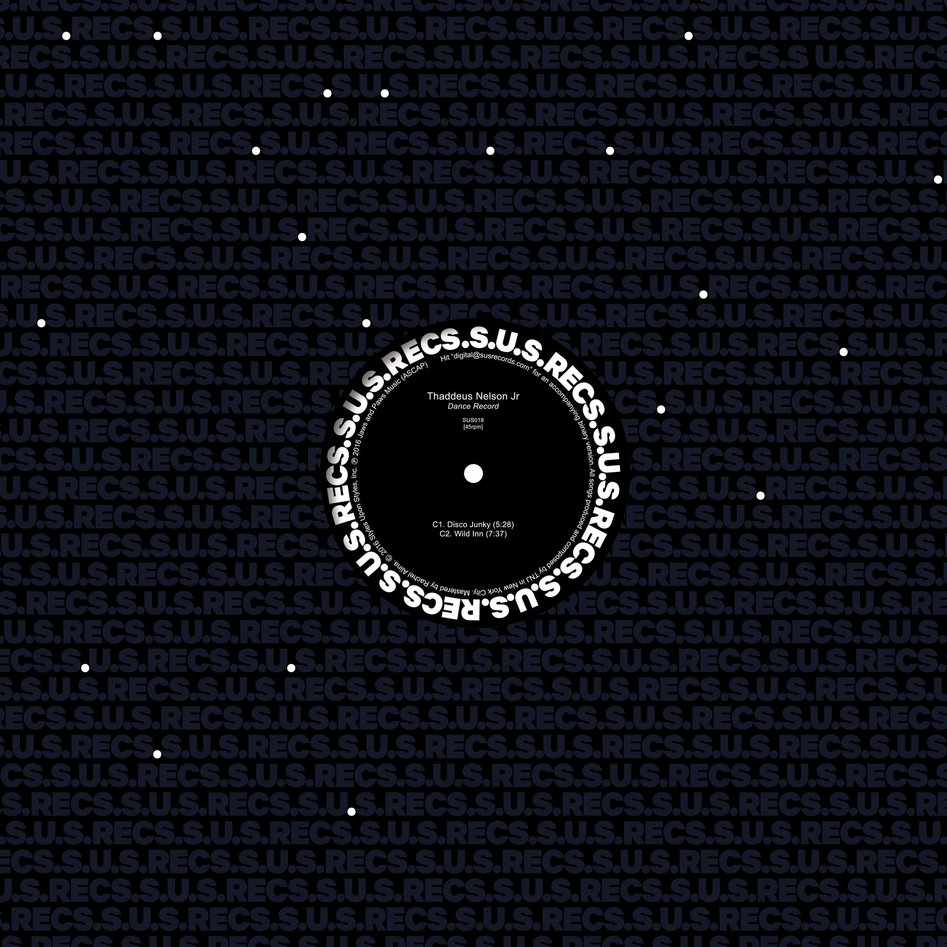 Thaddeus Jr. Nelson | Dance Record - Vinyl