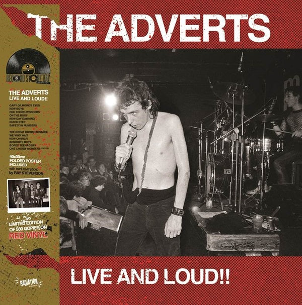 The Adverts | Live And Loud!! - Vinyl