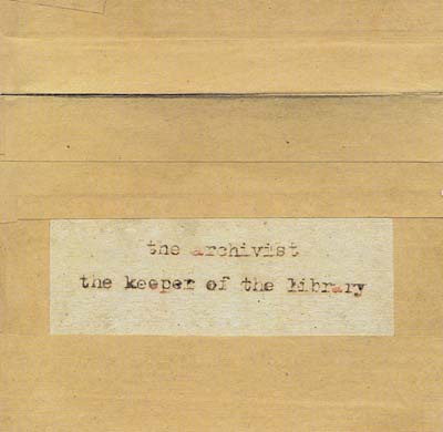 THE ARCHIVIST | The Keeper Of The Library - CD