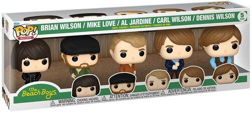 The Beach Boys | FUNKO POP! Rocks: The Beach Boys - Pet Sounds 5-Pack (Large Item, Vinyl Figure) - Action Figure