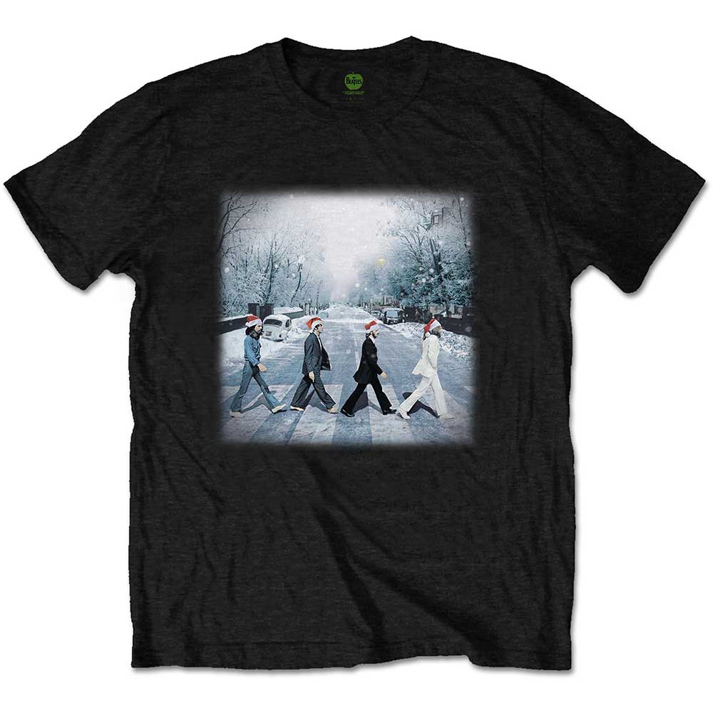 The Beatles | Abbey Christmas - T-Shirt Black