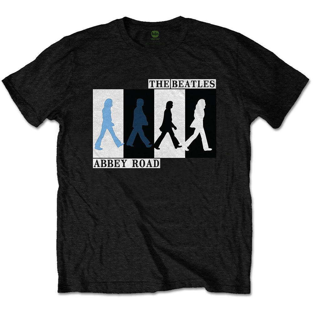 The Beatles | Abbey Road Colours Crossing - T-Shirt Black