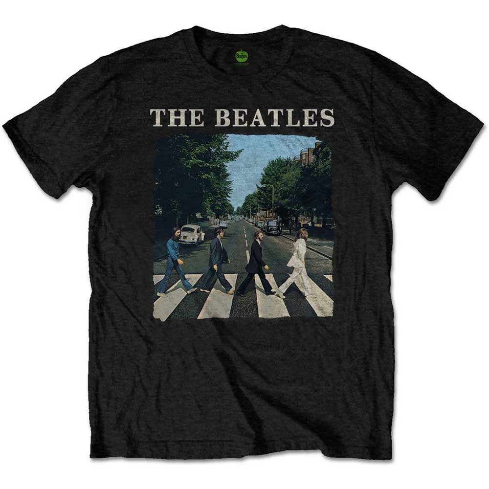 The Beatles | Abbey Road & Logo - T-Shirt Black