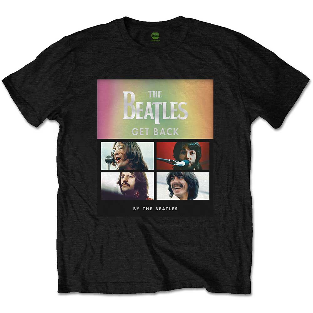 The Beatles | Album Faces Gradient - T-Shirt Black