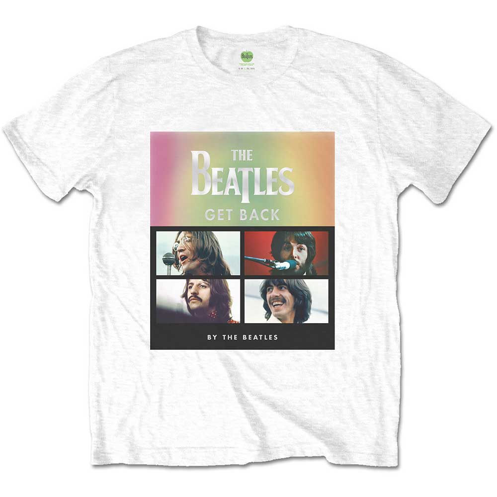 The Beatles | Album Faces Gradient - T-Shirt White
