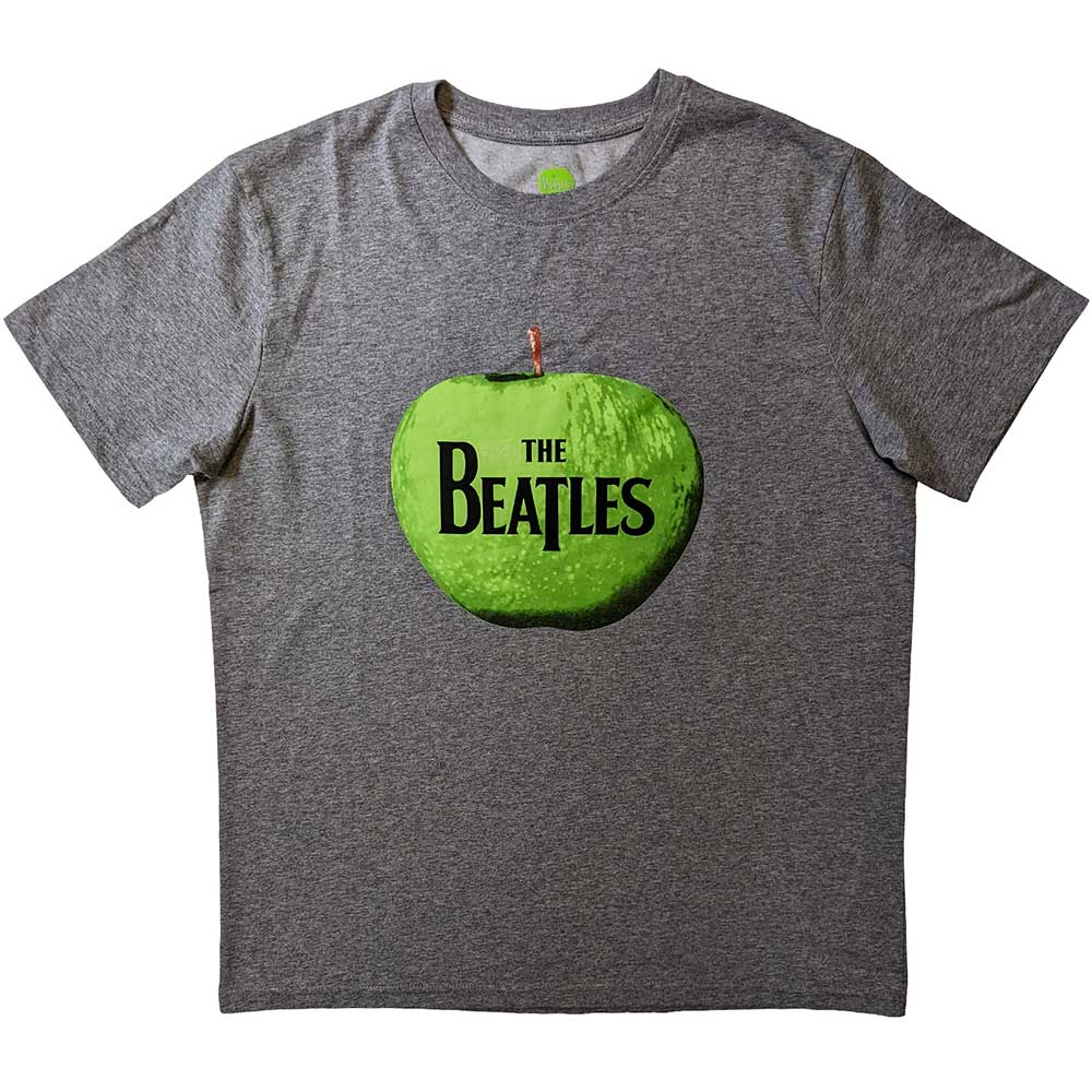 The Beatles | Apple Logo - T-Shirt Grey