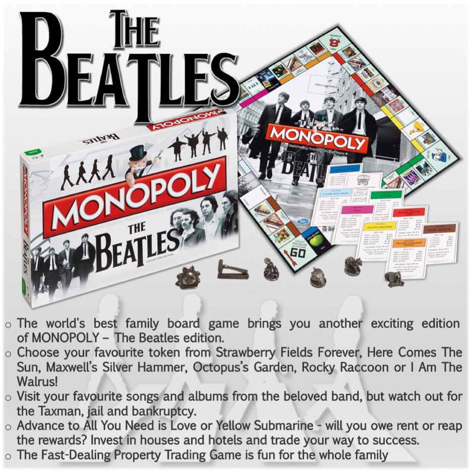 The Beatles | Beatles Monopoly - Board Games