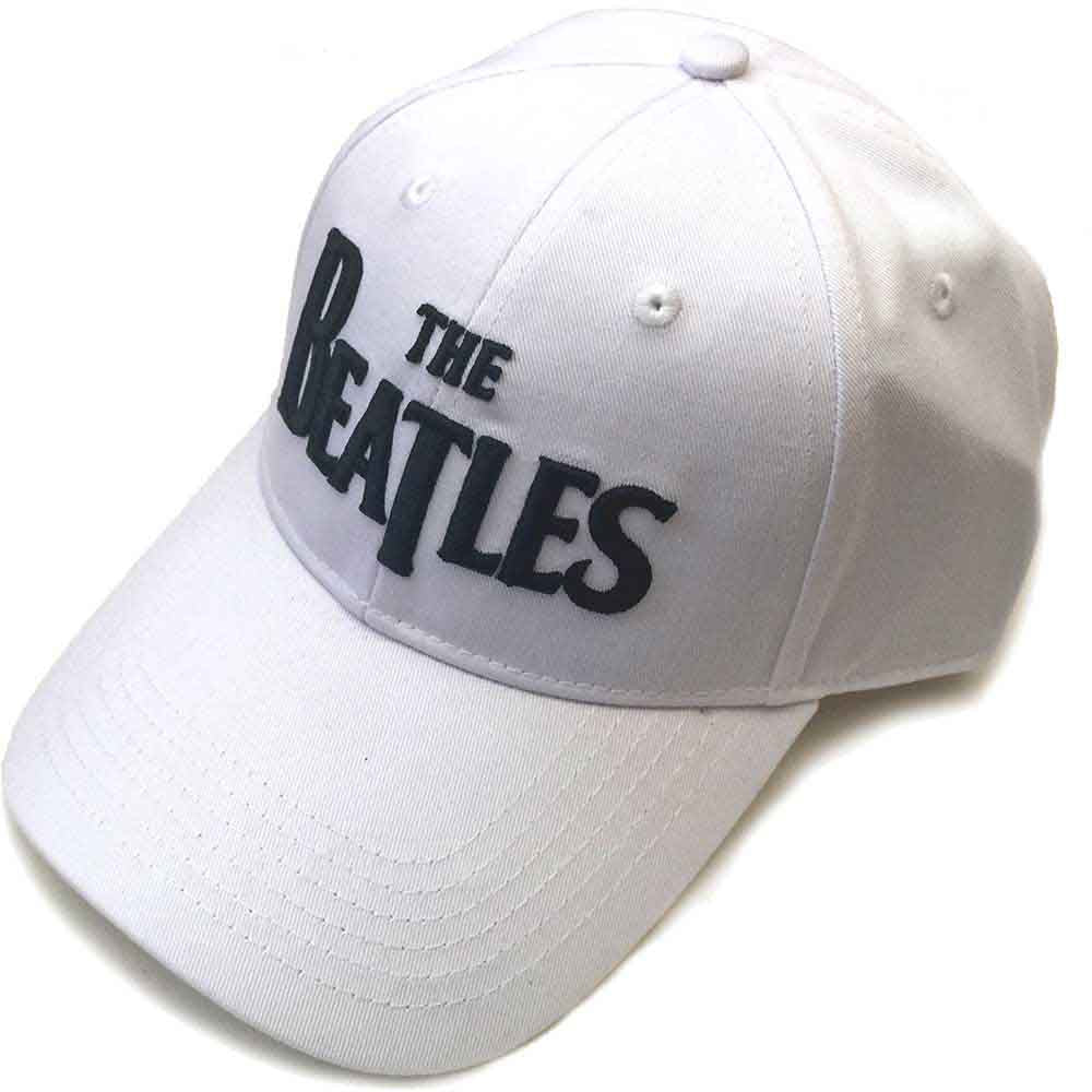 The Beatles | Black Drop T Logo - Hat White