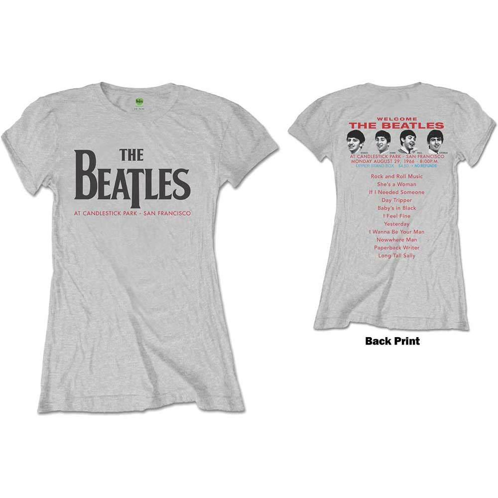 The Beatles | Candlestick Park - T-Shirt Grey