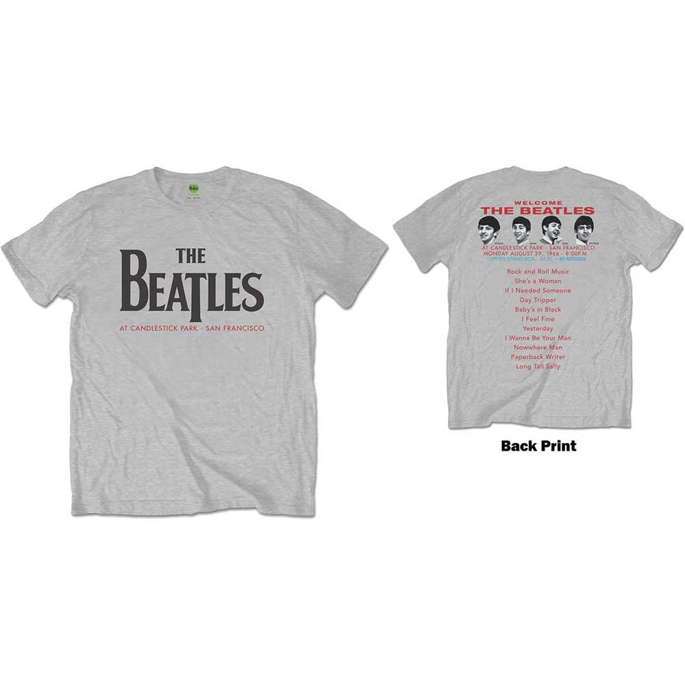 The Beatles | Candlestick Park - T-Shirt Grey