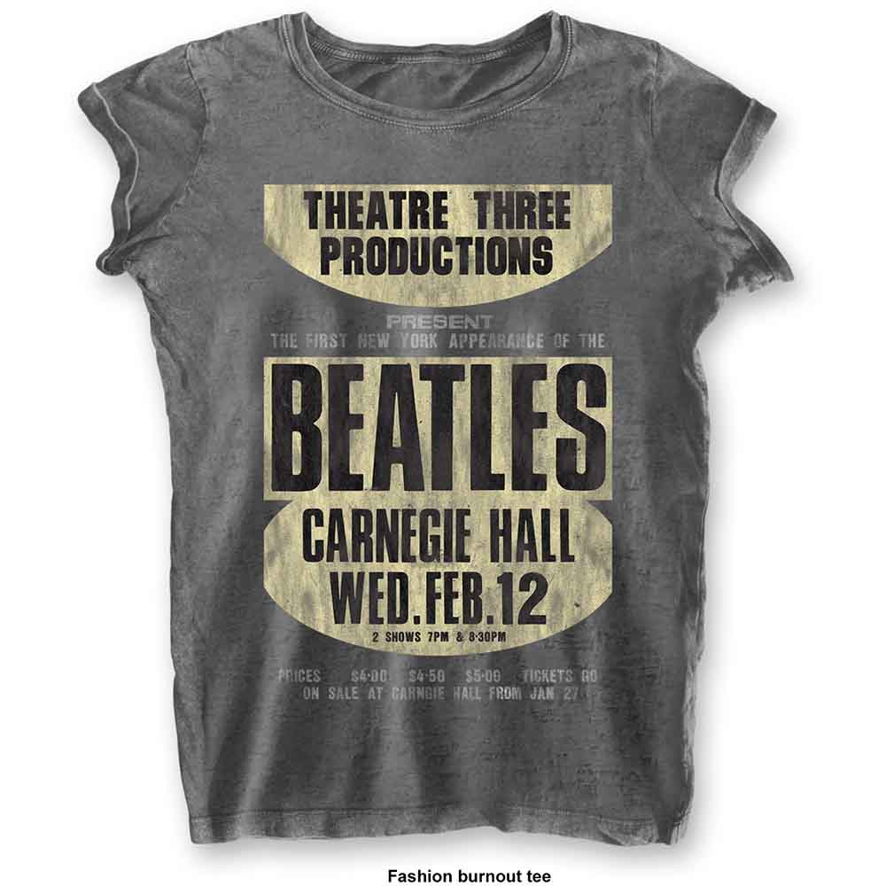 The Beatles | Carnegie Hall - T-Shirt Grey