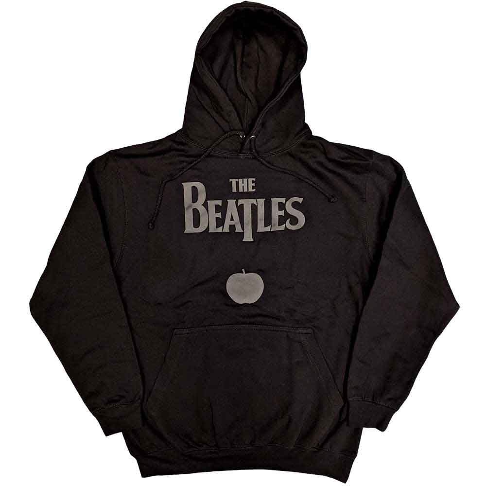 The Beatles | Drop T Logo & Apple - Sweatshirt Black