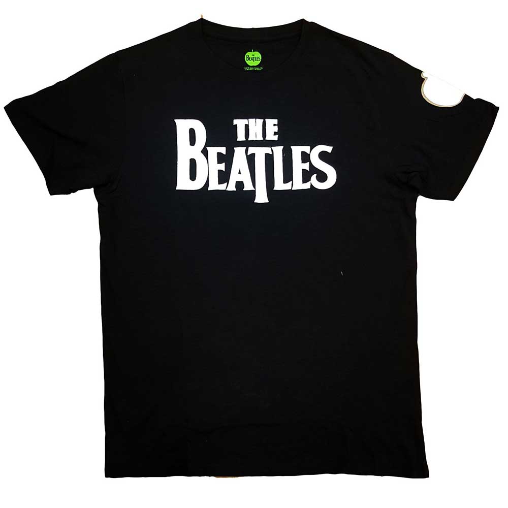 The Beatles | Drop T Logo - T-Shirt Black
