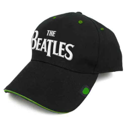 The Beatles | Drop T Logo - Hat Black