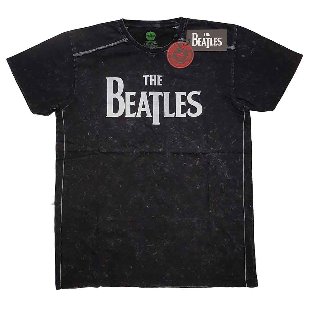 The Beatles | Drop T Logo - T-Shirt Black