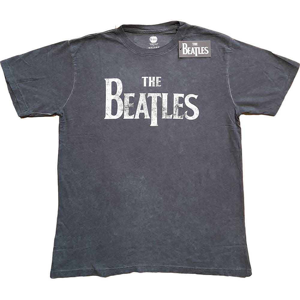 The Beatles | Drop T Logo - T-Shirt Grey