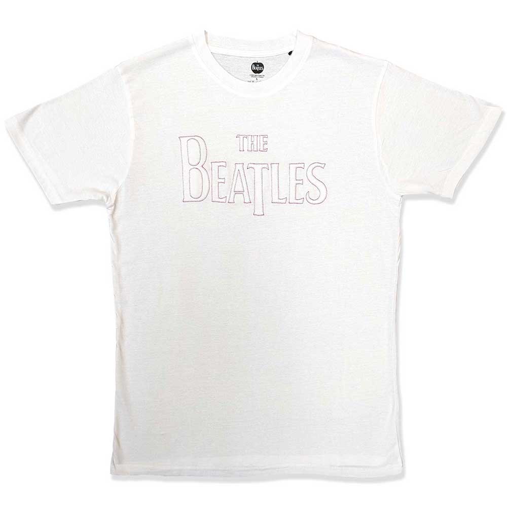 The Beatles | Drop T Logo - T-Shirt White