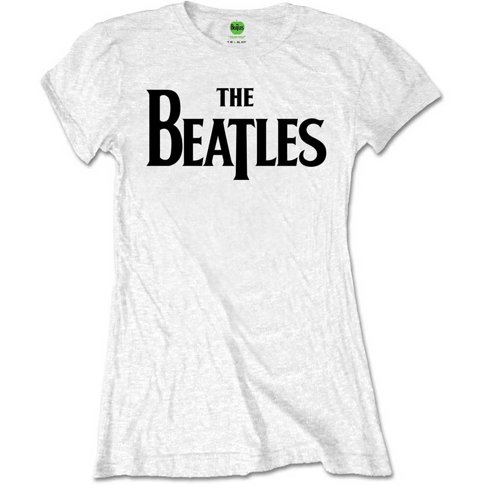 The Beatles | Drop T Logo - T-Shirt White