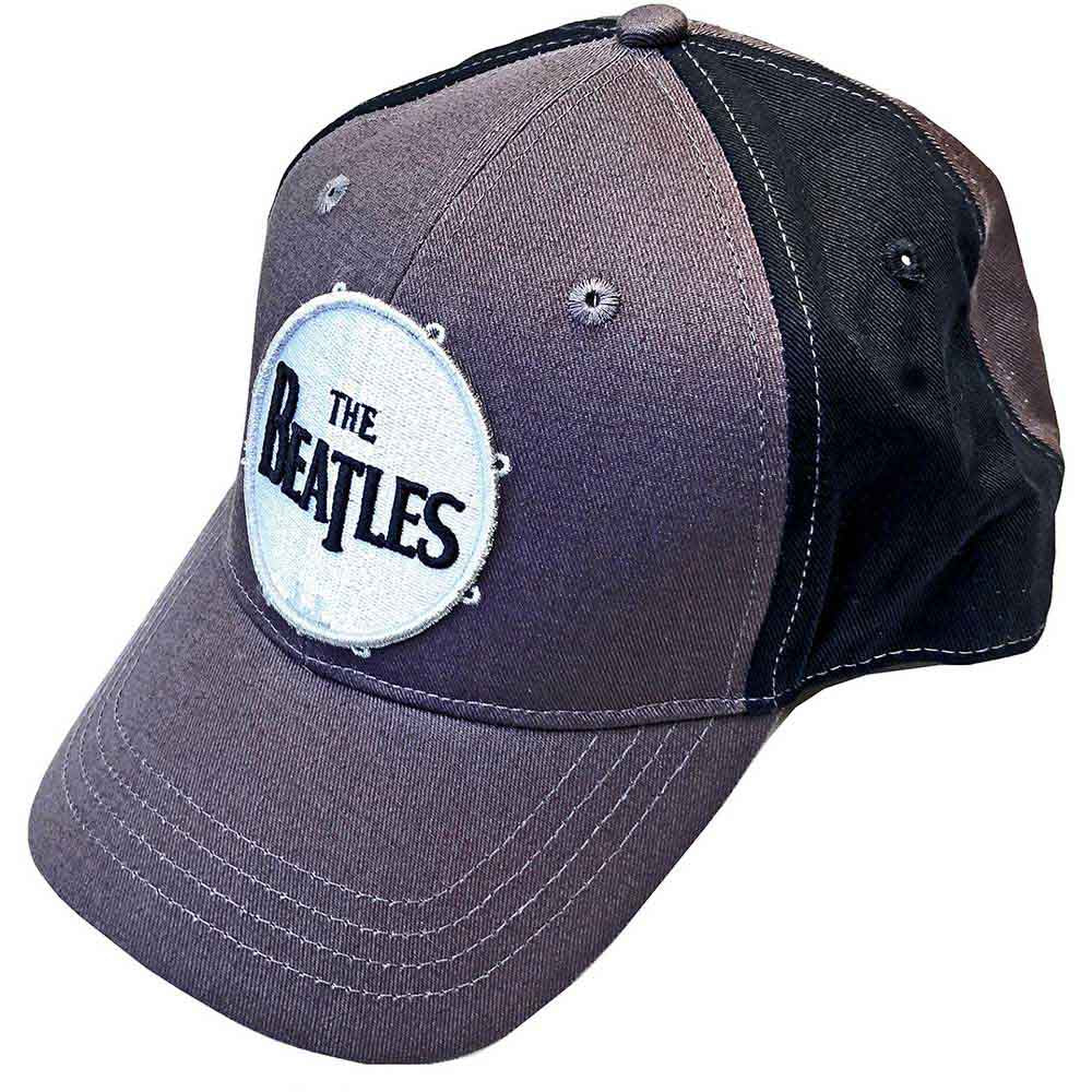 The Beatles | Drum Logo - Hat Black, Grey