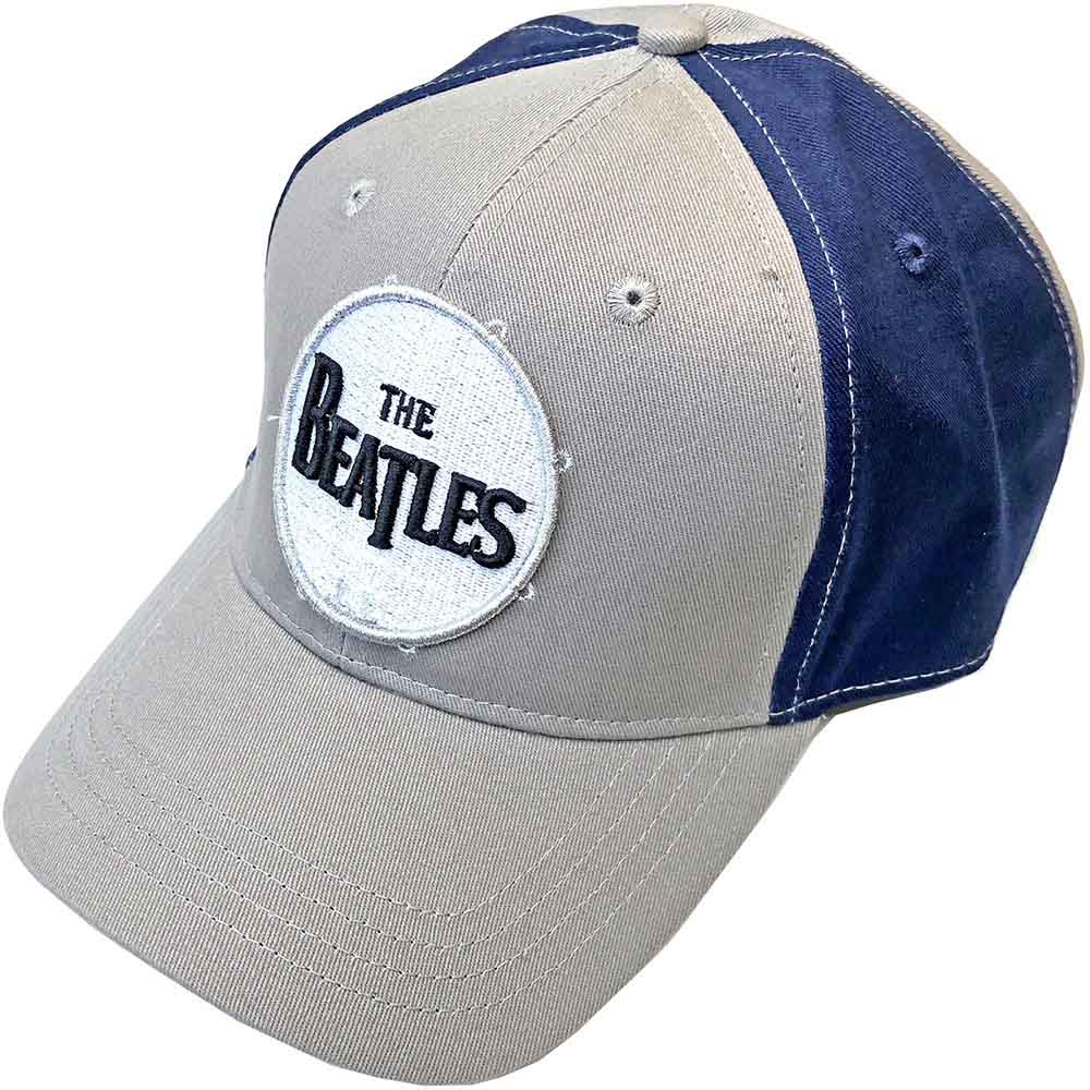 The Beatles | Drum Logo - Hat Blue, Grey